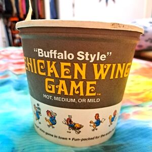 Buffalo Style Chicken Wing Game Vintage 1984